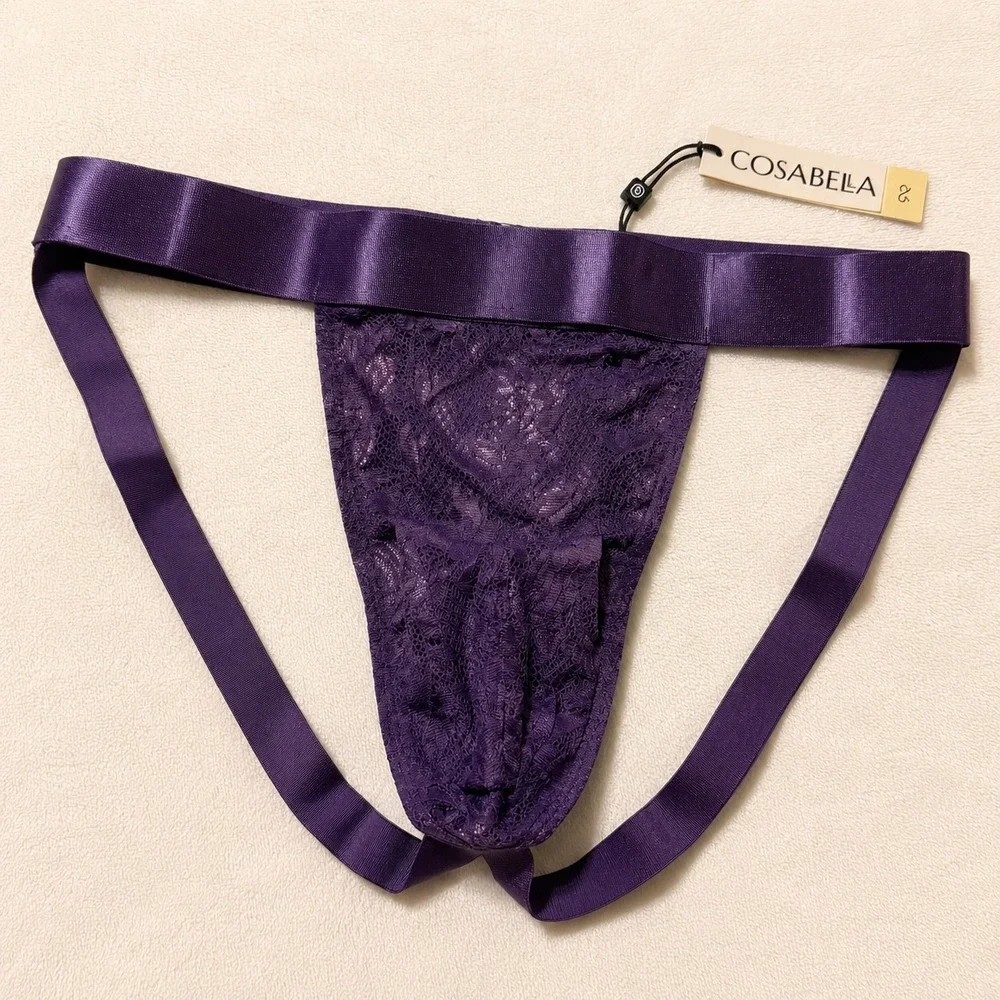 COSABELLA NSN Men's Jock Strap Lace Jockstrap - Size L / NWT